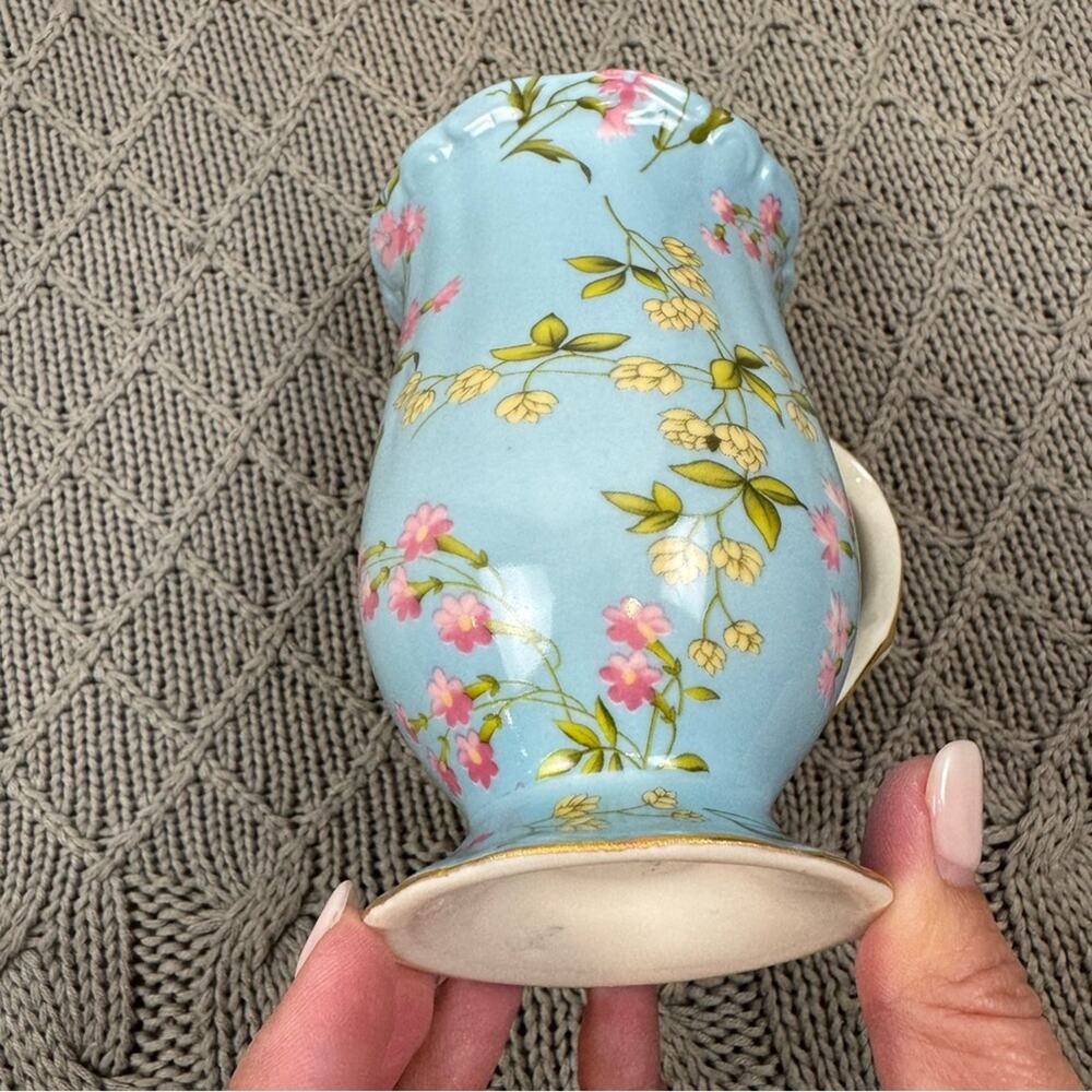 Peppertree Tabletops China Floral Blue Tea Cup Mug Fine Porcelain Coastline - Picture 9 of 11